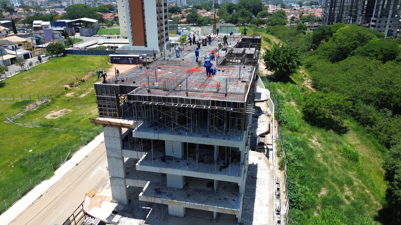 Estágio da Obra empreendimento Origine Flamboyant