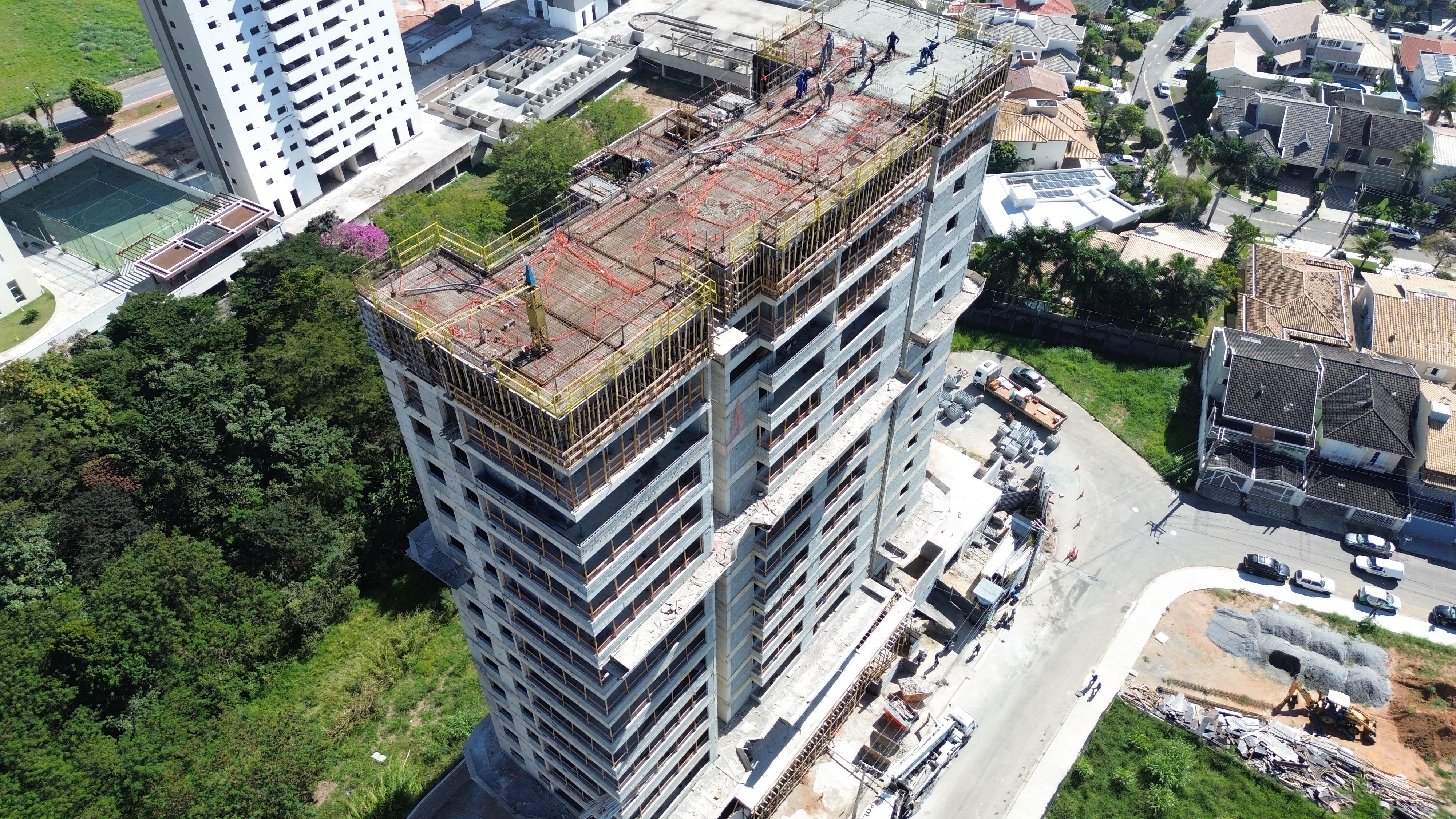 Estágio da Obra empreendimento Origine Flamboyant
